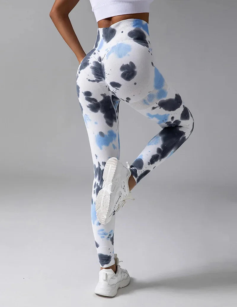 Vivid Colorful Yoga Leggings Starlethics