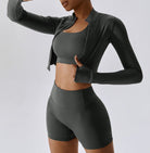 Power Scrunch Trio - Shorts + Top + Jacket Starlethics