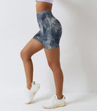 Splash Dyed Seamless Shorts Starlethics
