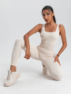 Bewitching Square Neck Jumpsuit Starlethics