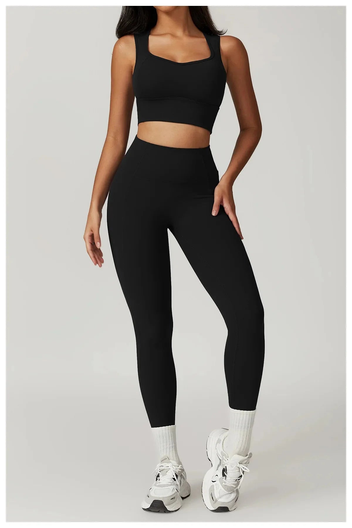 Streamline Backless Performance Set - Leggings + Top Sets Starlethics 