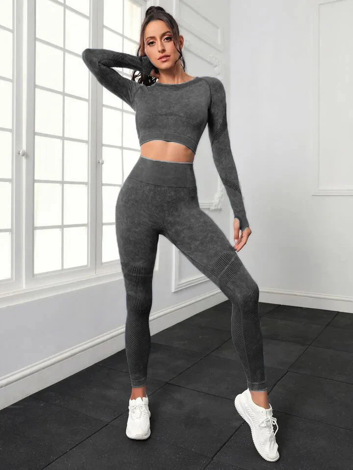 Roaring Seamless Gym Set - Leggings + Top Starlethics