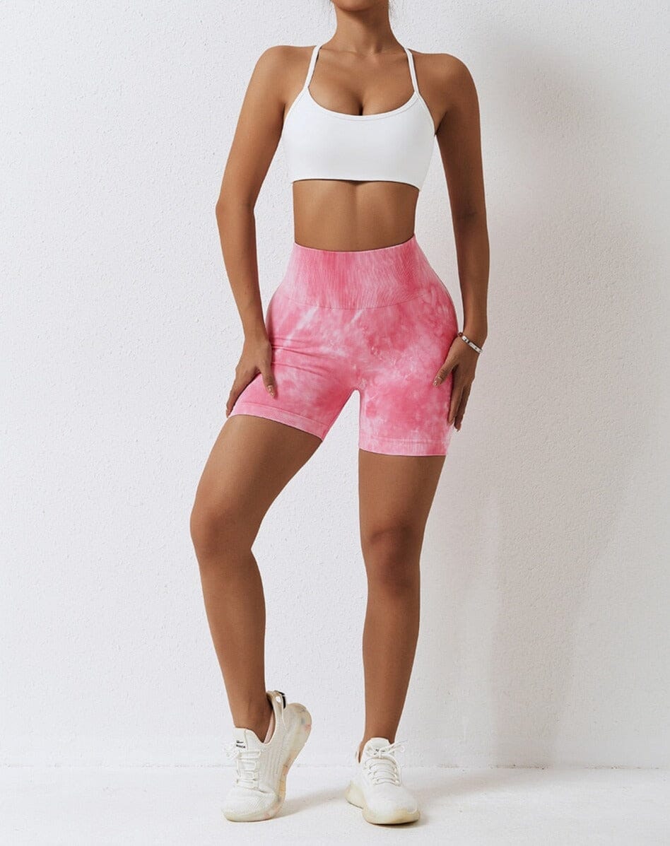 Splash Dyed Seamless Shorts Starlethics