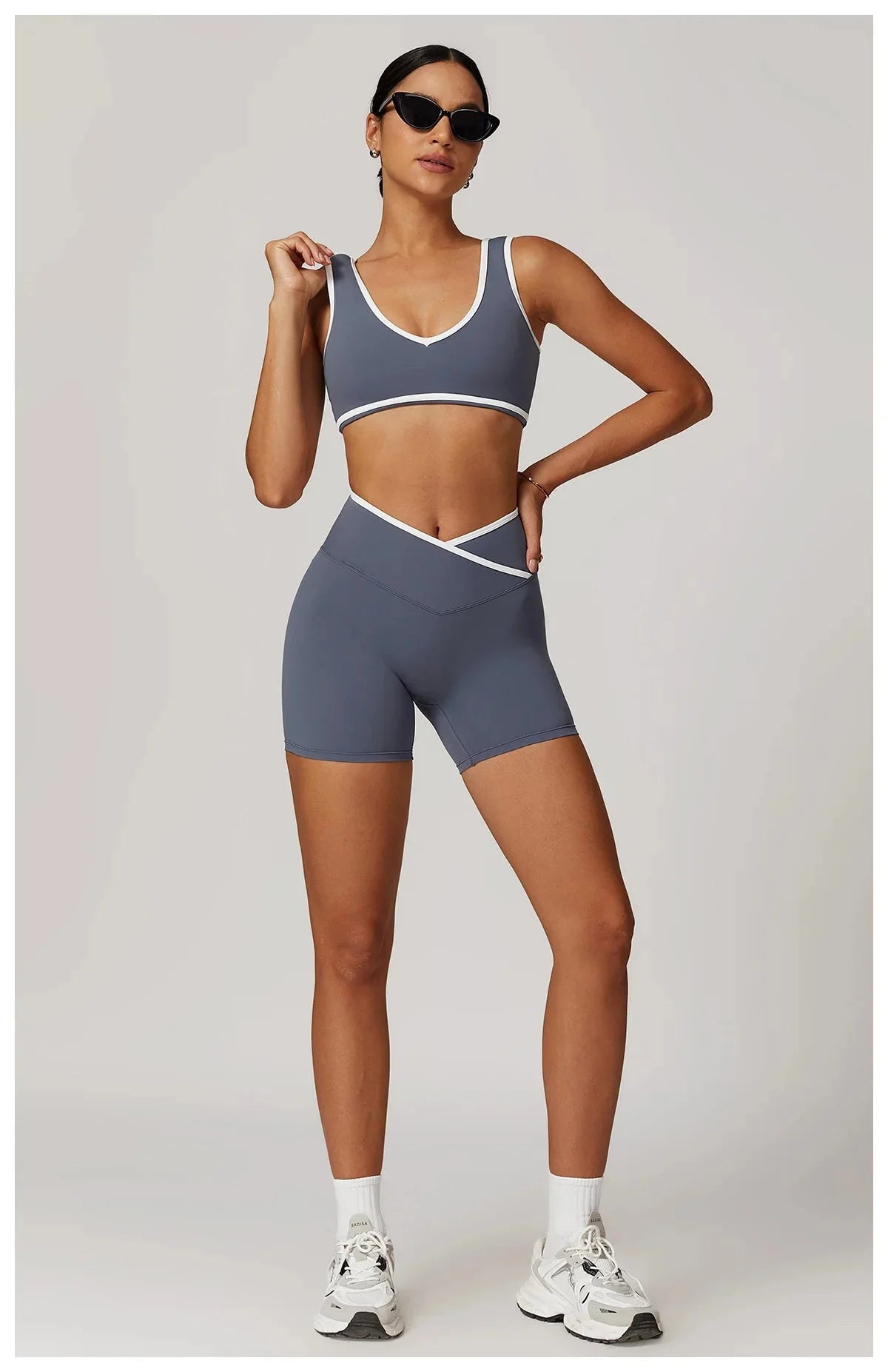 Myriad Step Up Gym Set - Shorts + Bra Starlethics