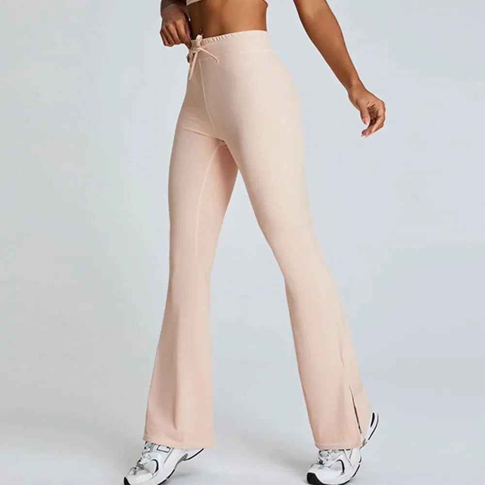 15. Kordel zug Yoga hosen Push-up Sport Legging Damen Laufen Workout Strumpfhosen Frauen Sport Leggings Fitness weites Bein Hosen Turnhose Starlethics 