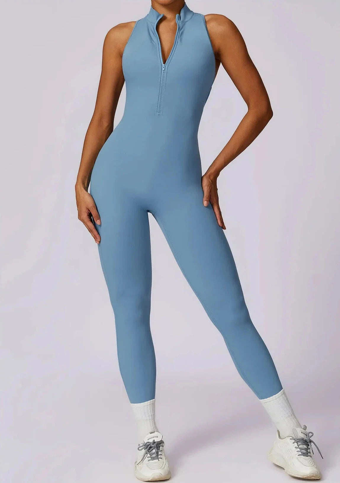Enchantress Zipper Racerback Jumpsuit Starlethics