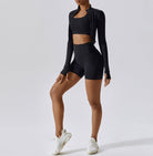 Power Scrunch Trio - Shorts + Top + Jacket Starlethics