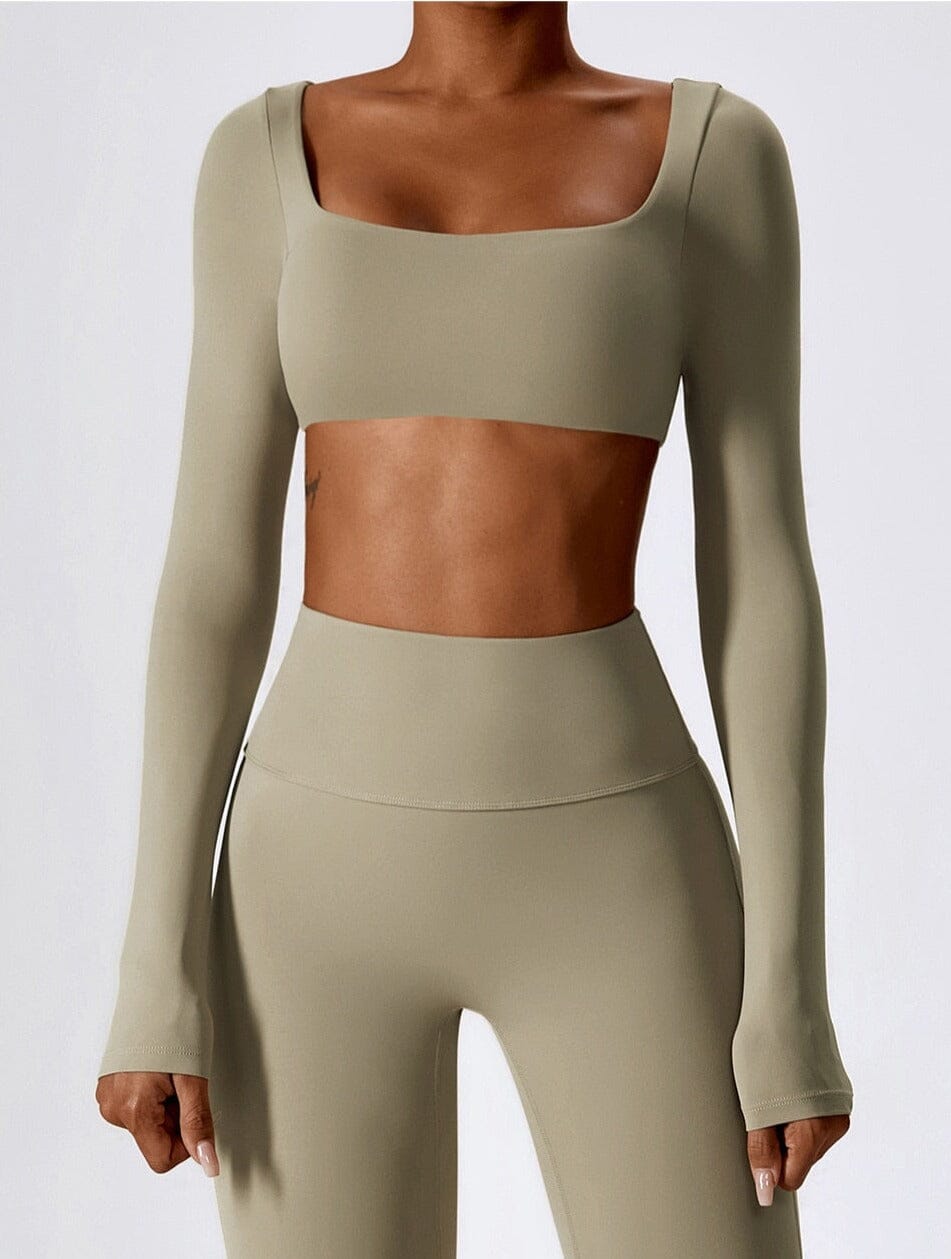 Venture Long Sleeve Crop Top Starlethics