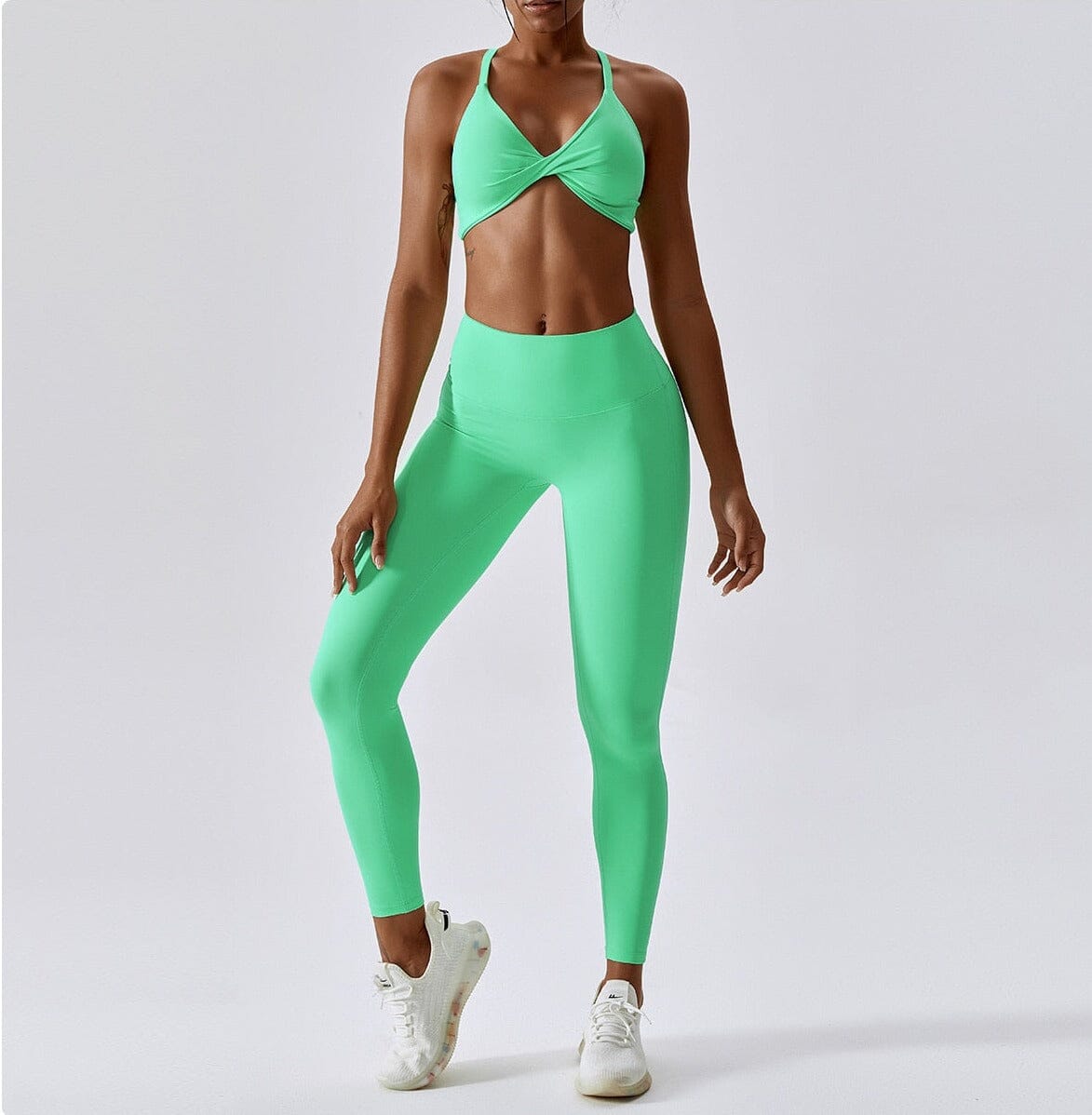 Crest Yoga Set - Leggings + Top Starlethics