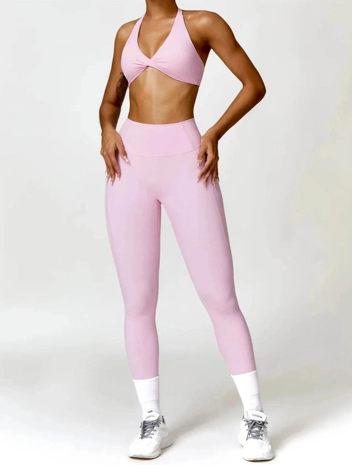 Glam Flow Yoga Set - Leggings + Top Starlethics