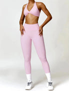Glam Flow Yoga Set - Leggings + Top Starlethics