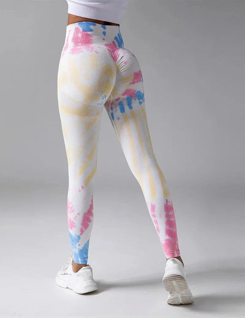 Vivid Colorful Yoga Leggings Starlethics