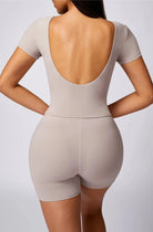 Foxy Backless Short Sleeve Shirt Starlethics