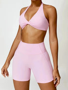 Glam Flow Yoga Set - Shorts + Top Starlethics
