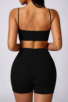 Foxy Thin Strap Gym Set - Shorts + Top Starlethics