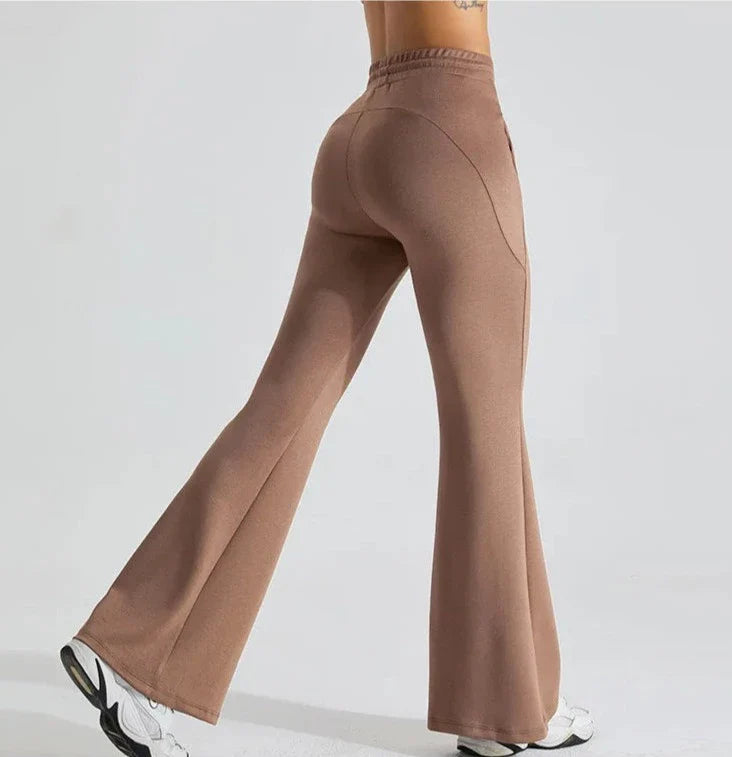 Vibe Drawstring Flare Pants Starlethics