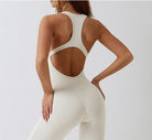 Active Fit One-piece Backless Jumpsuit Starlethics