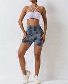 Splash Dyed Seamless Shorts Starlethics