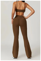 Active Wanders Flared Gym Set - Leggings + Bra Sets Starlethics 