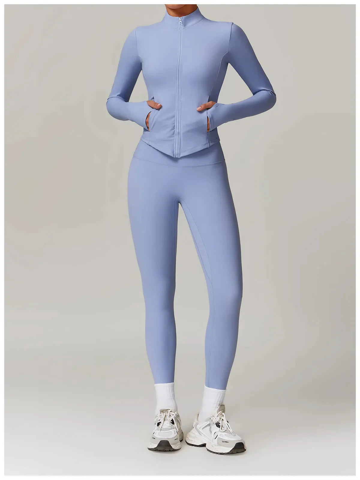 Spellbound Tracksuit Gym Set - Leggings + Top Sets Starlethics Light Blue S 