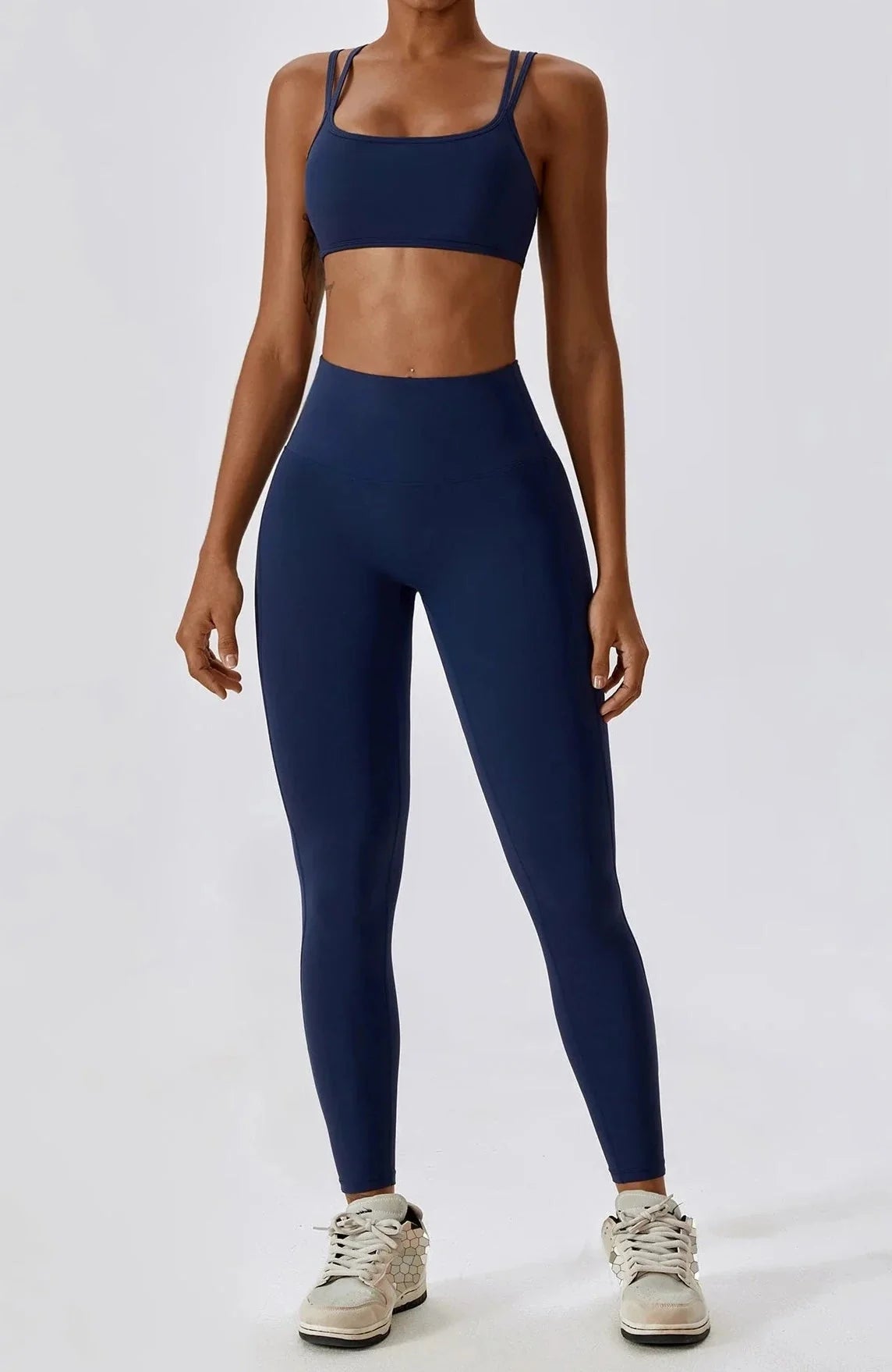 Athletic Brim Seamless Gym Set - Leggings + Top Starlethics