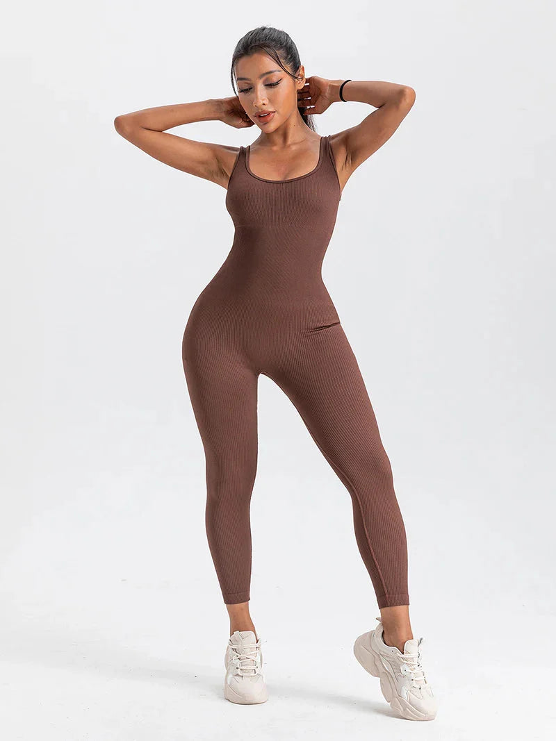 Bewitching Square Neck Jumpsuit Starlethics