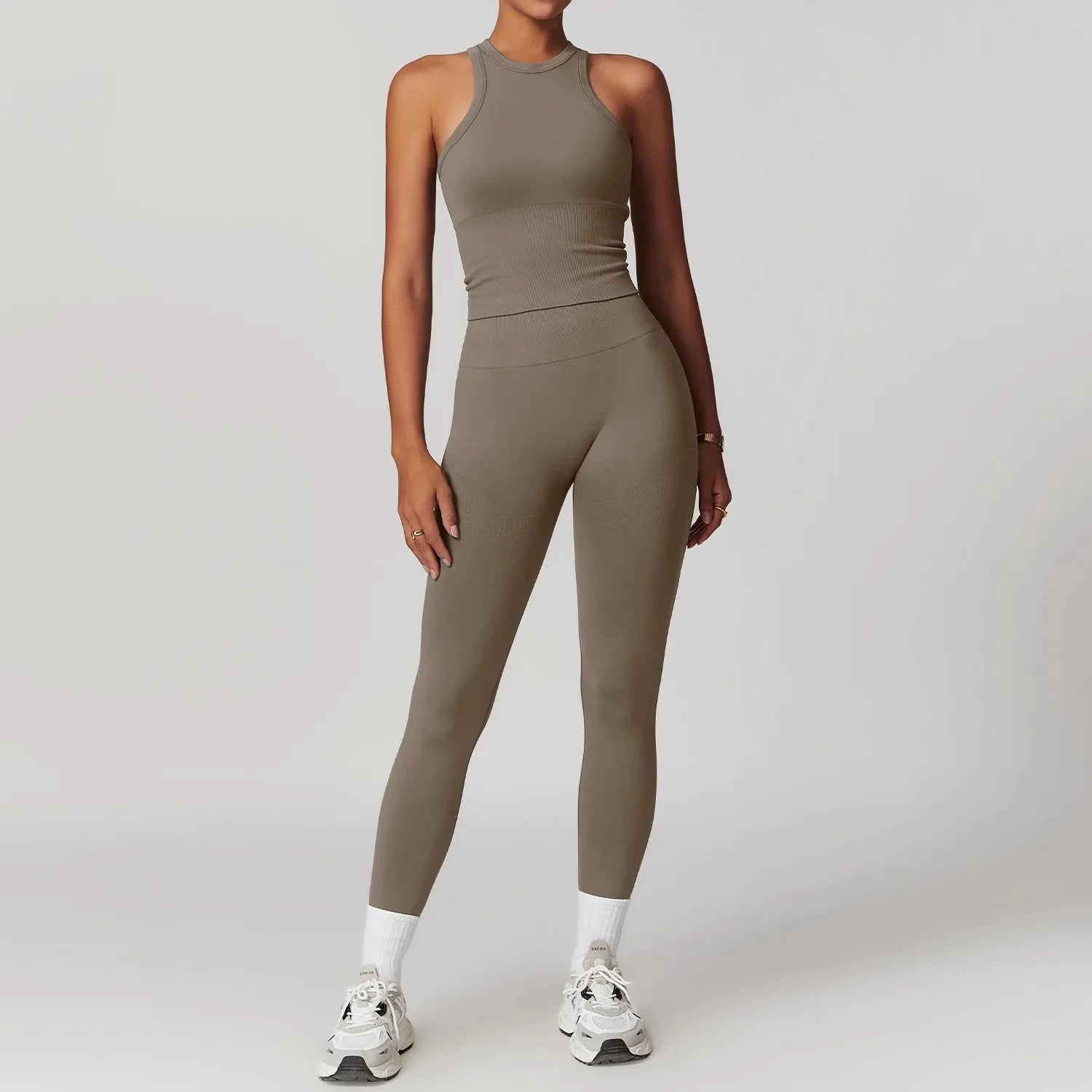 Momentum Seamless Racerback Gym Set - Leggings + Top Starlethics