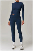 Spellbound Gym Set - Leggings + Top Sets Starlethics Badge Blue S 