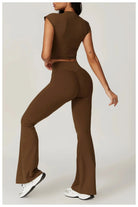 Active Wanders Flared Gym Set - Leggings + Top Sets Starlethics 