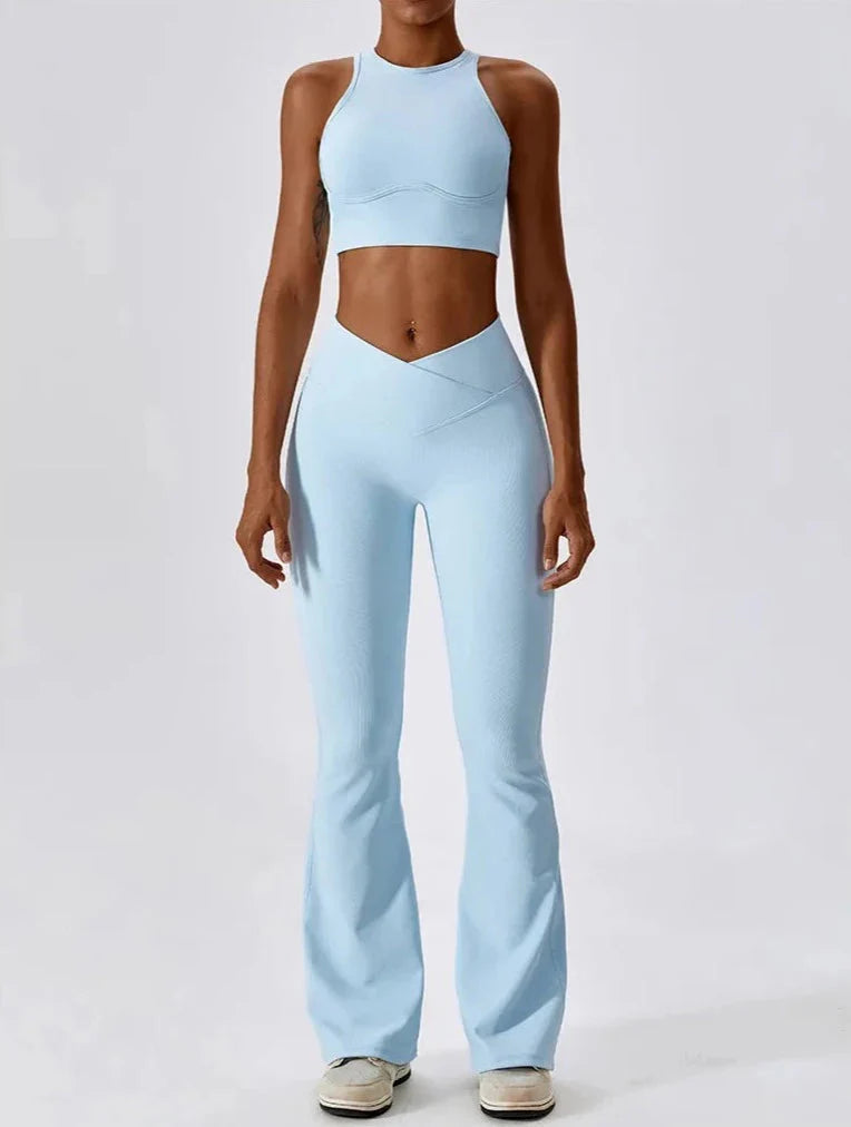 Soulmate Racerback Flared Set - Leggings + Top Starlethics