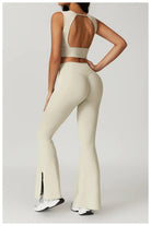 Streamline Backless & Flared Performance Set - Leggings + Top Sets Starlethics 