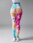 Vivid Colorful Yoga Leggings Starlethics