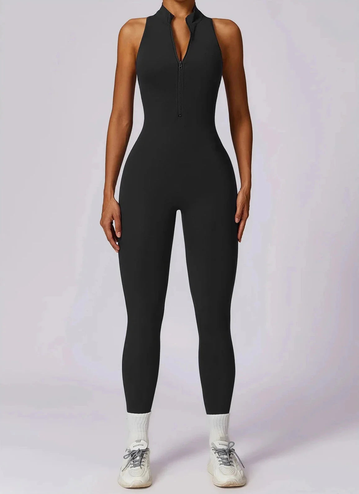 Enchantress Zipper Racerback Jumpsuit Starlethics