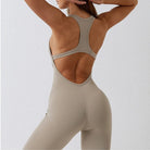 Active Fit One-piece Backless Jumpsuit Starlethics