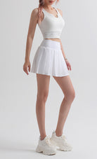 Tennis Pleated Skirt with Shorts Starlethics