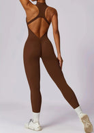 Enchantress Zipper Racerback Jumpsuit Starlethics