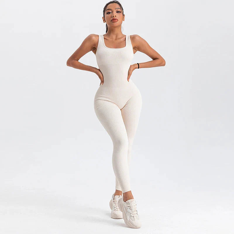Bewitching Square Neck Jumpsuit Starlethics