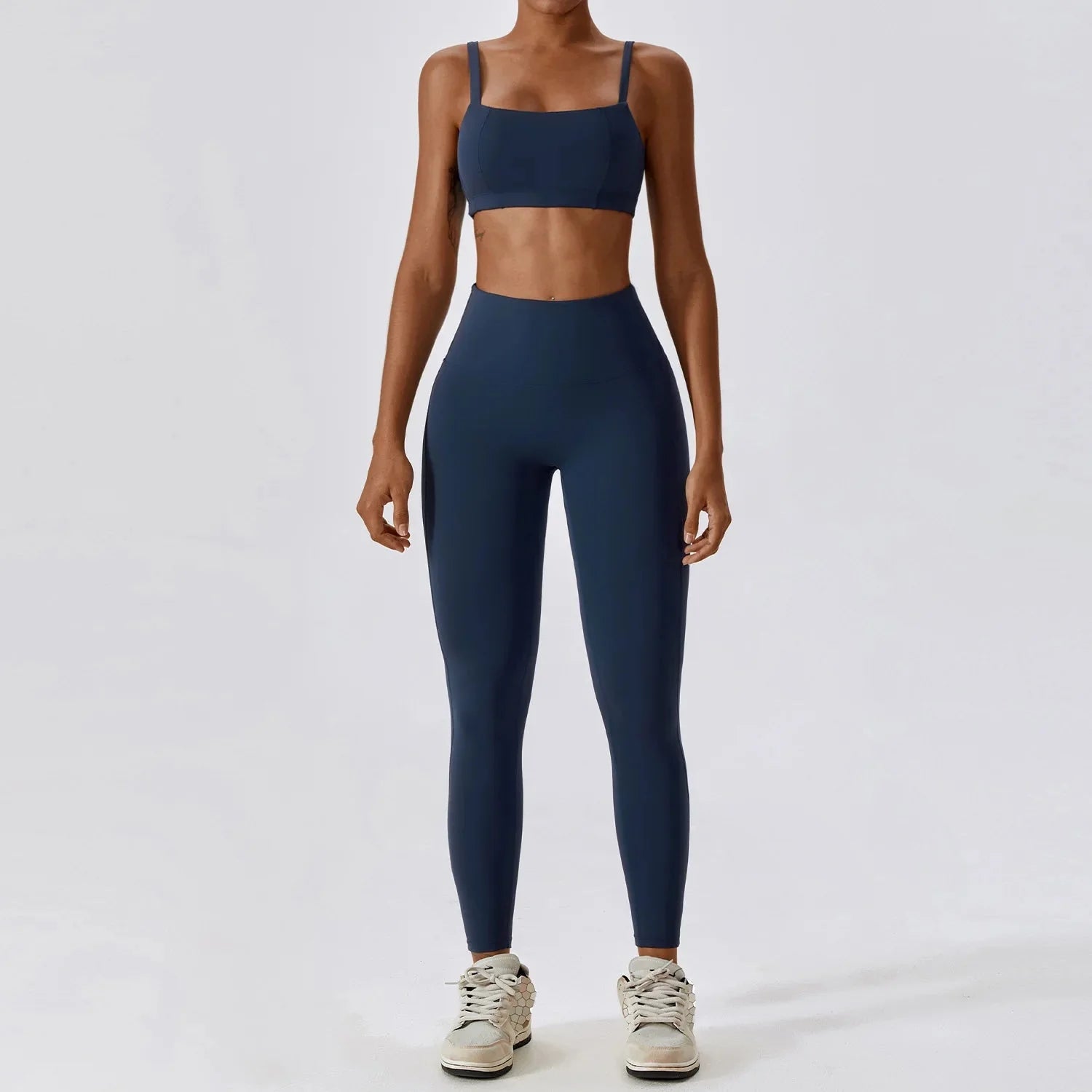 Athletic Brim Seamless Gym Set - Leggings + Top Starlethics