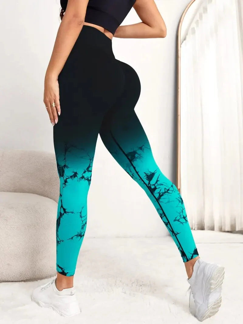 Wonder Tie Dye Seamless Leggings Starlethics