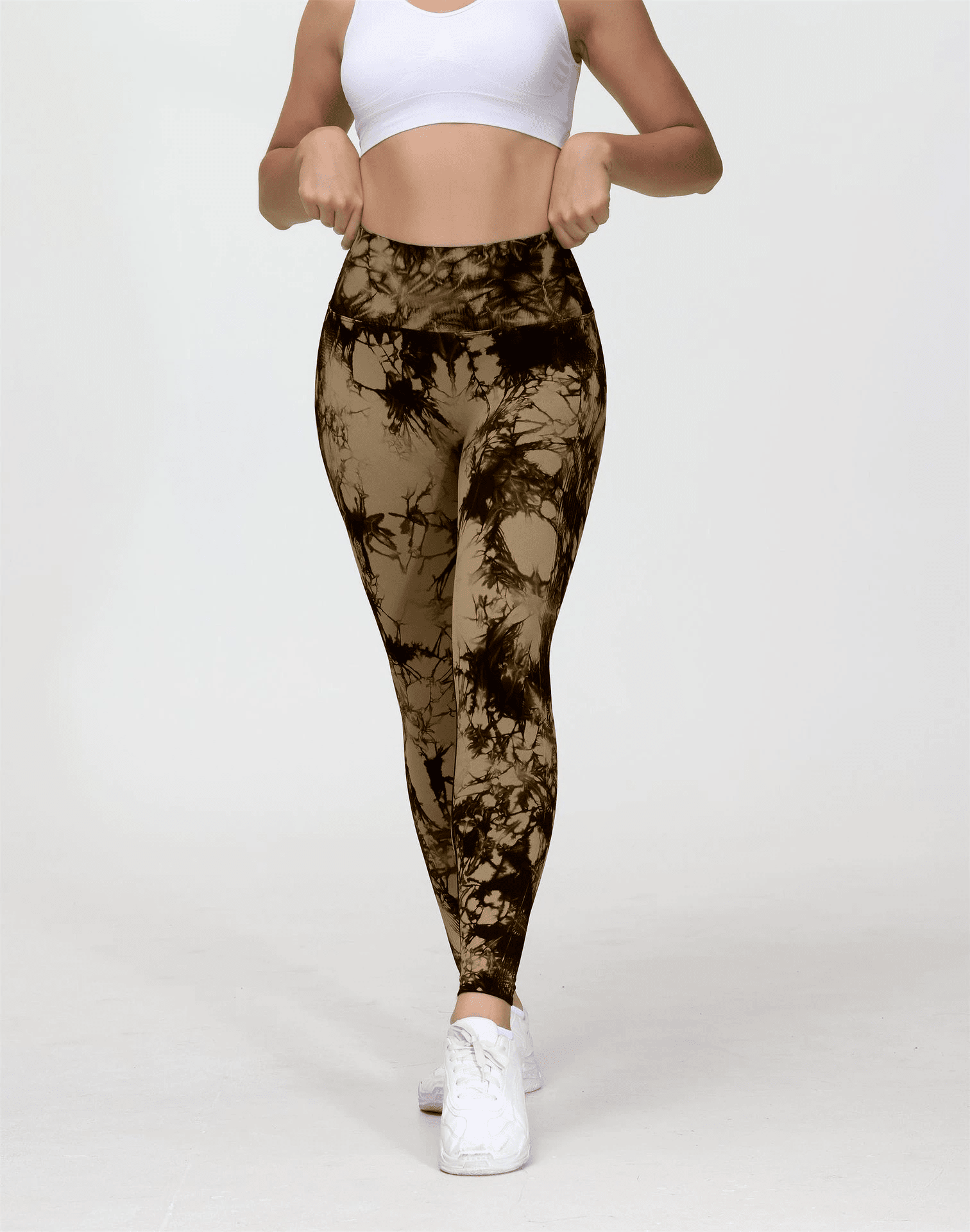 Marble Scrunch Leggings Starlethics