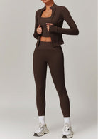 Infinite Jacket Gym Set - Leggings + Top Sets Starlethics 
