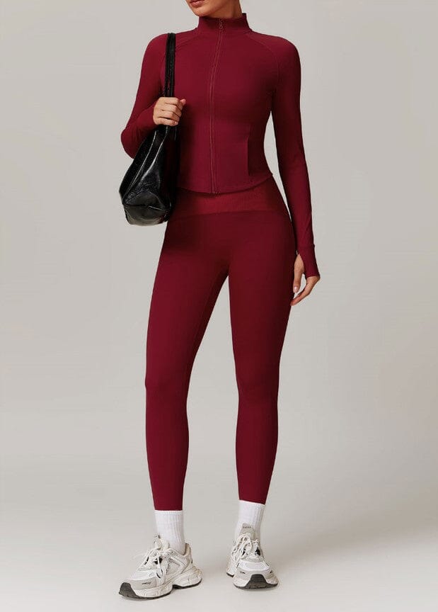 Infinite Jacket Gym Set - Leggings + Top Sets Starlethics 