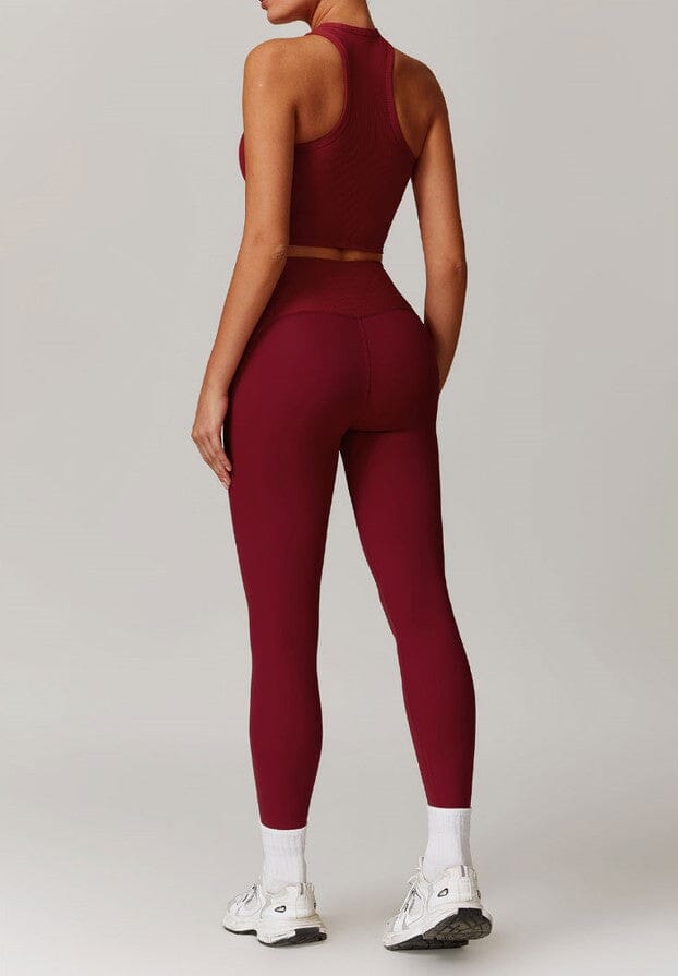 Infinite Racerback Gym Set - Leggings + Top Sets Starlethics 