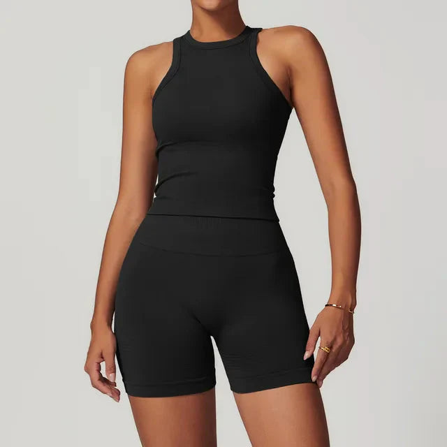 Momentum Seamless Racerback Gym Set - Shorts + Top Starlethics
