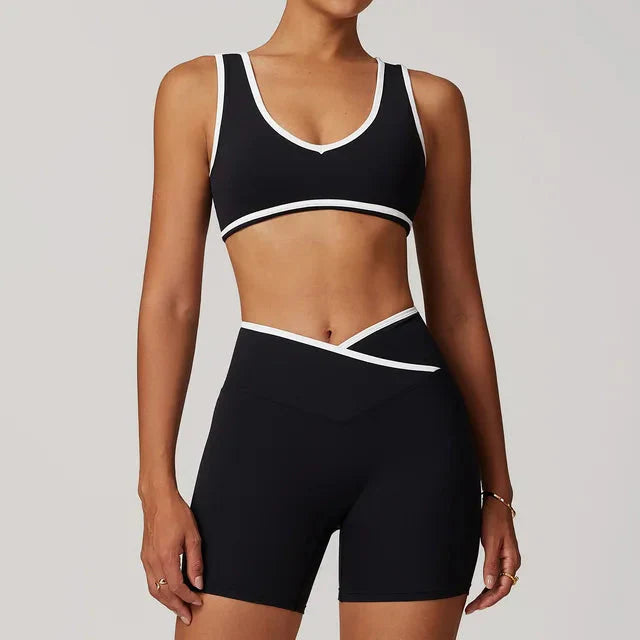 Myriad Step Up Gym Set - Shorts + Bra Starlethics