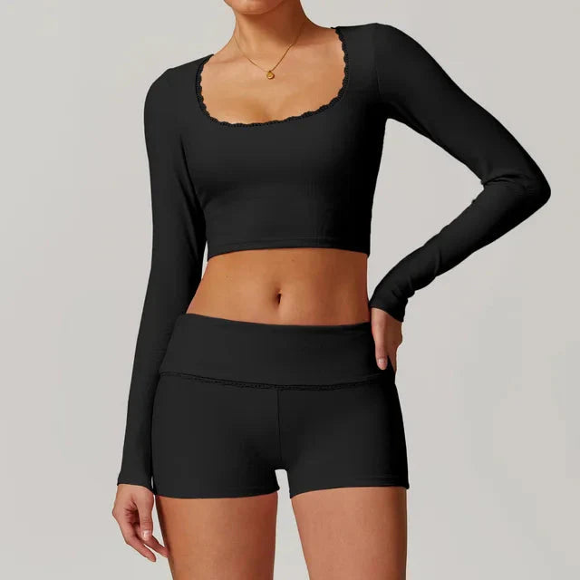 Immense Rank Athletic Gym Set - Shorts + Top Starlethics
