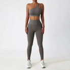 Depth Seamless One Shoulder Yoga Set - Leggings + Top Starlethics