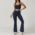 Streamline Backless & Flared Performance Set - Leggings + Top Starlethics