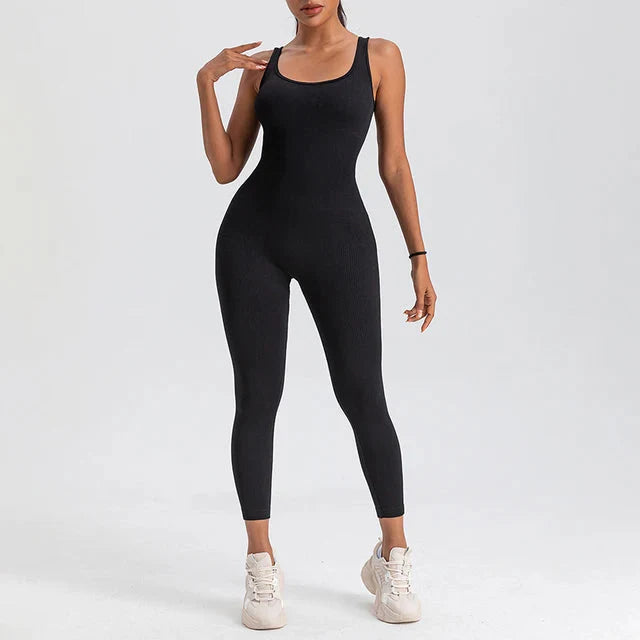 Bewitching Square Neck Jumpsuit Starlethics