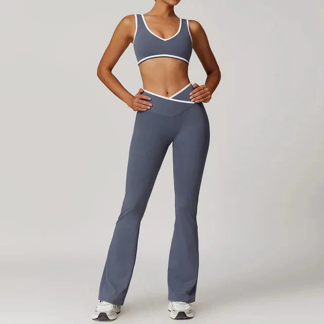 Myriad Step Up Gym Set - Leggings + Bra Starlethics